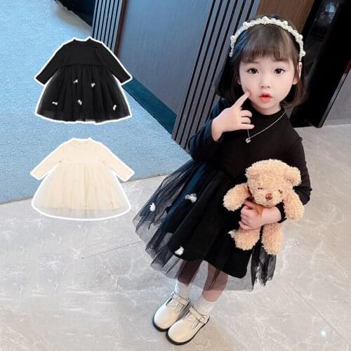 Lace Tutu Dresses Mesh Korean Style 2021 New Dress for Girls Costume Kids Childrens Clothing Summer Dresses Light Wholesale