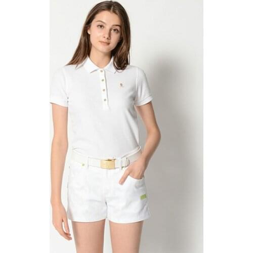 New 2021 ML Ladies Fashion Golf Clothing Sports Polo-Shirt Summer Womens Golf Short Sleeves