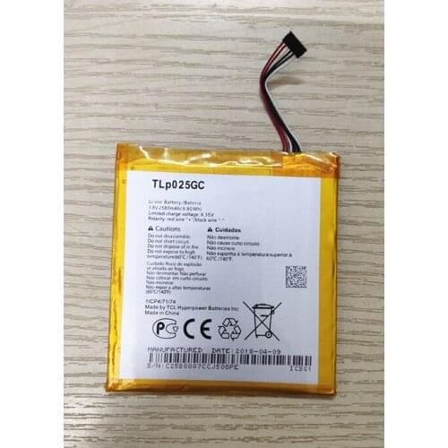 New High Quality TLP025GC TLp025G2 2580mAh Battery for Alcatel One Touch Pixi 4 (7) 3G 9003X 9003A Cell phone Battery