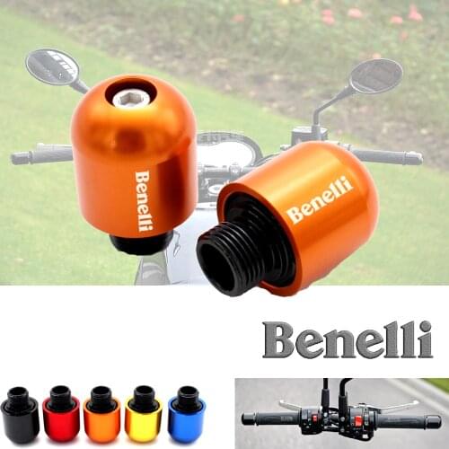 Handlebar Handlebar Bar Ends Slider Cap For Benelli TNT BN 150 250 302s 502c 600 752 Leoncino 250 500 CNC Motorcycle Accessories