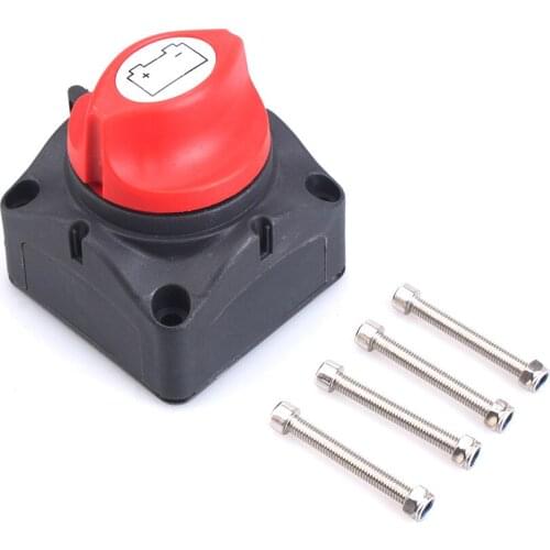 100A-300A 12V-60V Car Auto RV Marine Boat Battery Selector Isolator Disconnect Rotary Switch Cut