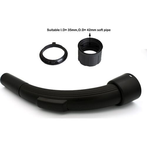 35mm Hose handle Adapter Holding pipe Bend Tube Nozzle for philips for karcher for PowerSmith for Bissell Vacuum cleaner Part