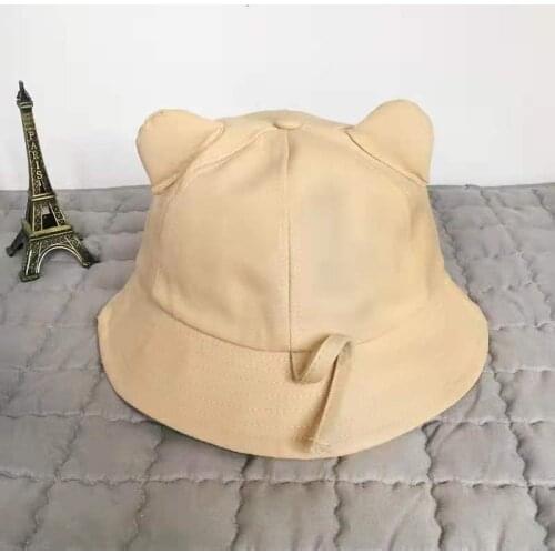 Fishermans Hat Childrens Summer Day Red ins Sunscreen Sunshade Hat Lovely Soft Sister Baby Childrens Free Shipping