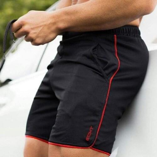 2021 New Men Fitness sports Shorts Man Summer Gyms Workout Male Breathable Mesh Quick Dry Sportswear Jogger Running Short pants