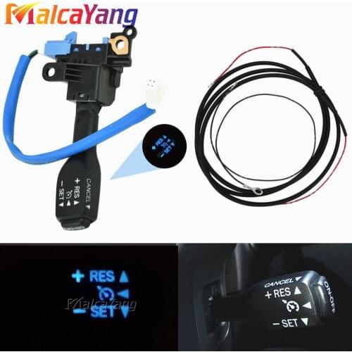 LED Blue light Cruise Control Switch For Toyota Corolla Yaris Vios Wish Auris Prius Previa RAV4 84632-34011 84632-34017