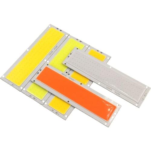 Ultra Bright COB LED Light Strip DC 12V 10W for DIY 12V Lights Work Lamps Home Bulbs 120*36MM COB Chip 110LM/W