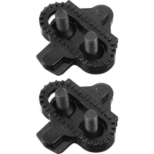 1 Pair Bike Cleats Self-lock Multi Directional Release Cleats for Spin Exercise