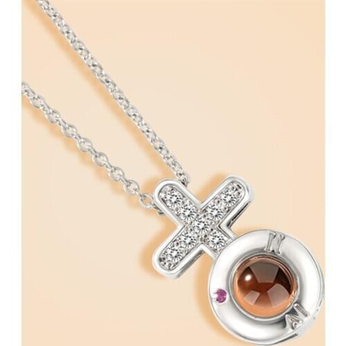 100 Words Love Necklace Women Fashion Gift For