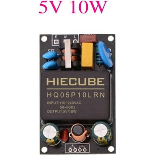 5PCS/PACK 220 V to 5V 2.4A 10W AC-DC 5v power supply module transformer module Switching Power Supply EMC filter X0998