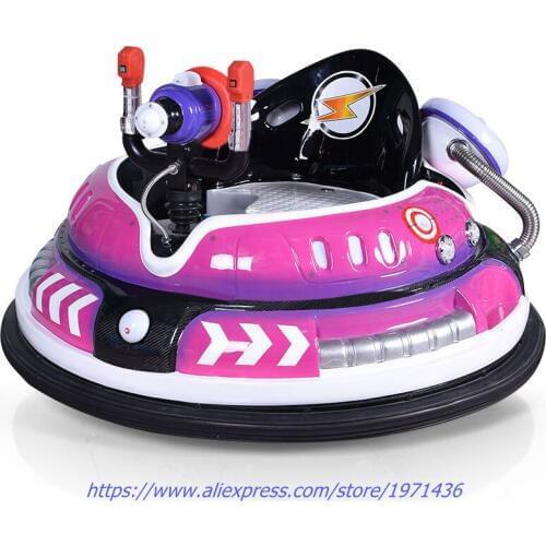 With Colorful Light Amusement Device Equipment Laser Shooting Battery Operated Collision Bumper Cars