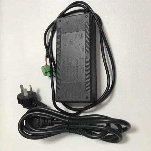 DC 52V 2.3A 47-63Hz POE Power Supply Adapter 48-52 Volt For CCTV Security Surveillance 4CH/8CH POE NVR 5.5-2.5mm DC