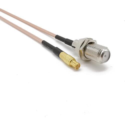 F Type Female to MCX Male RF coaxial coax cable assembly MCX male to F female connector RG316 Cable 7CM-1M