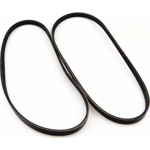 FHAWKEYEQ Qty 2 Air Conditioning Refrigeration Pump Belt 1.8 t For A6 A4 S4 VW Passat B5 1997-2005 4PK855 050 903 137 050903137