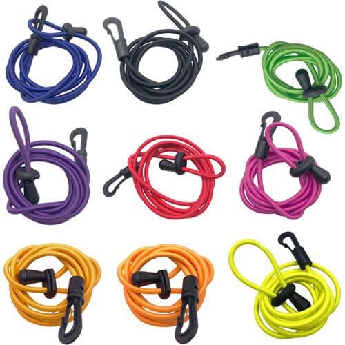 Kayak Paddle Leash Boat SUP Fishing Rod Safe Cord Holder