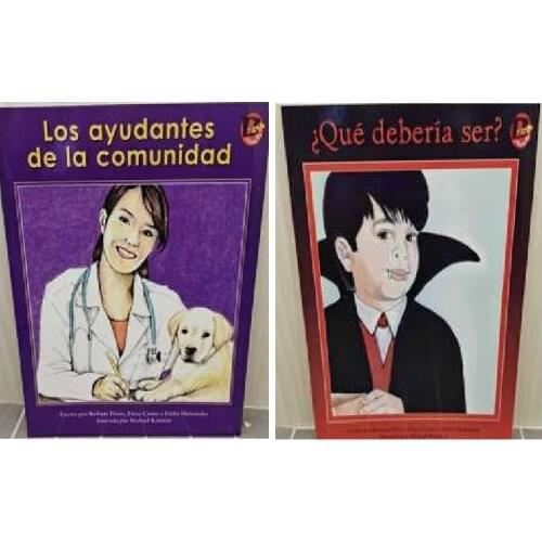 2 Books Parent Child Kids Baby Spanish Book Early Education Story Learning Reading Libros Book Age 3 up