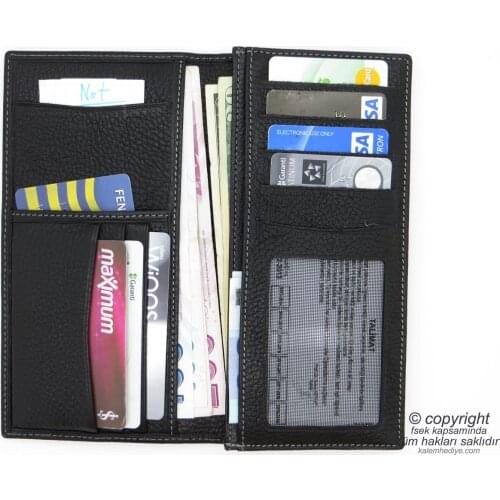 Genuine Leather Wallet | İsme Special Wallet | 18x9,5 | TM 1612-3 Gift Wallet
