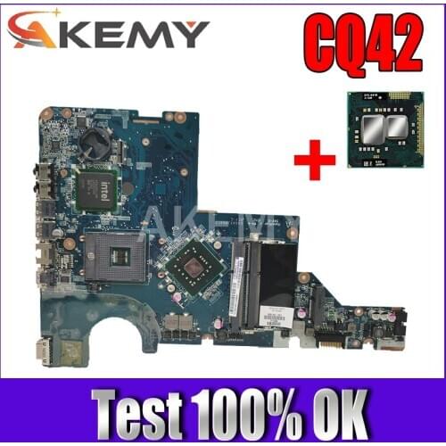 Mainboard 605140-001 DA0AX3MB6C2 for HP CQ42 G42 CQ62 G62 "GRADE A" laptop motherboard