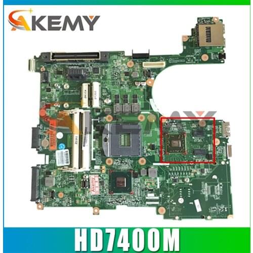 AKemy Laptop motherboard For HP Elitebook 6560B 8560P QM67 HD7400M Mainboard 684323-001 684323-501 0105FM00 SLJ4M 216-0809024