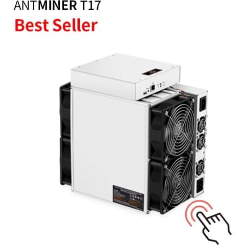 Bitmain Antminer T17 With High Hash Rate 40/42Th SHA-256 Mining Bitcoin Miner With Orignal Power Supply