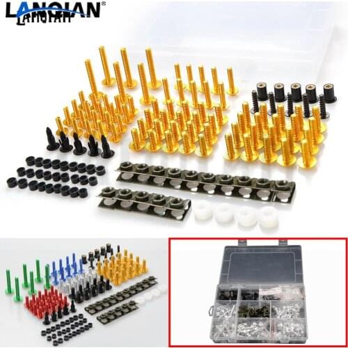 Motorcycle accessories custom fairing screw bolt windscreen screw FOR YAMAHA YZF R1 R6 2005 2006 2007 2008 2009 2010 2011 2012