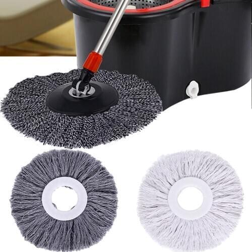 New Replacement 360 Rotating Head Easy Magic Microfiber Spinning Floor Mop Head Avoid Hand Washing Microfiber Cleaning Cloth