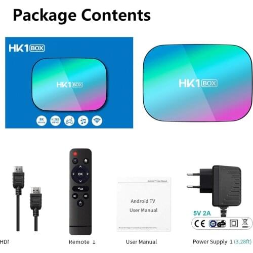 HK1 BOX 20PCS hk1 x3 Android 9.0 Amlogic S905X3 Quad Core 2.4G&5.0G WIFI BT4.0 1000M lan port