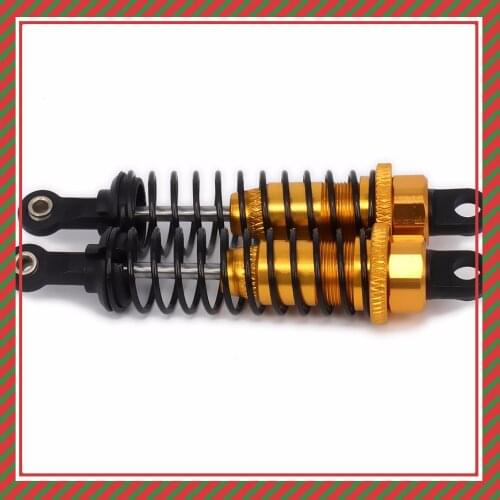 Oil Adjustable 70mm Alloy Aluminum Shock Absorber Damper For Rc Car 1/16 Buggy Truck Upgraded Hop-Up Parts HSP HPI