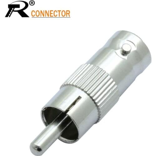 Super Quality 3pcs/lot RCA to BNC Connector Mixed Adapter Good for CCTV System CCTV Coax Adapter Plug
