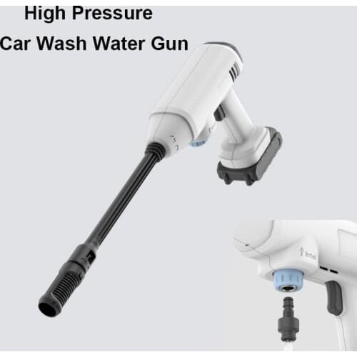 High Pressure Car Wash Water Gun Wireless Quick Charger Portable Cordless High Pressure Washing Machine For 24VF Makita Battery