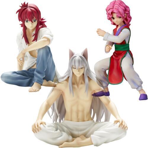 Japanese original anime figure YuYu Hakusho Genkai/Kurama action figure collectible model toys for boys