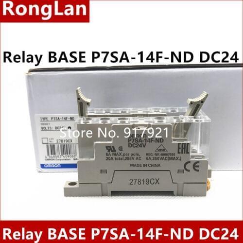 [ZOB] Supply of new original OMRON Omron Relay BASE P7SA-14F-ND DC24 --5pcs/lot