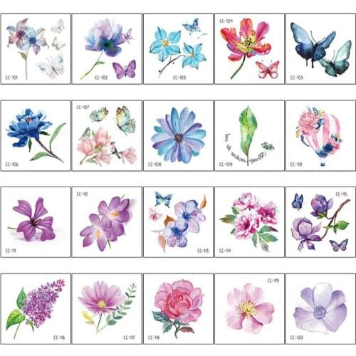 10-20pcs Kids Temporary Tatoo Sticker Unicorn Animal Waterproof Fake Tattoos Hand Foot Body Art for Children Boy Girl