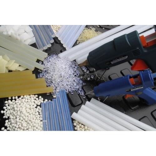 5000 Pcs 7mmx100mm Clear Glue Adhesive Sticks For Hot Melt Glue sticks for Glue Gun Car Audio Craft Alloy Accessories