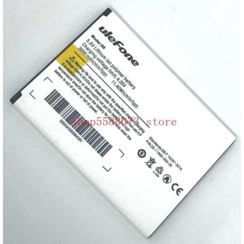 Ulefone S8 battery 3000mah 3.8V for Ulefone S8 Pro 5.3Inch Android 7.0 4G Mobile Phone MT6737 Quad Core-free shipping