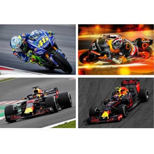 New Diy 5D Diamond Painting Motorcycle Racer Diamond Embroidery Mosaic Cross Stitch Kits Wall Art Home Decoration Gift