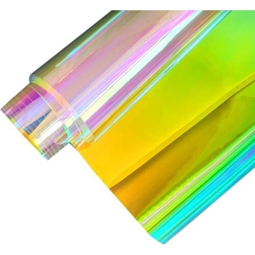 Aurora AB Effect Reflective Mirror Paper DIY Epoxy Resin Mold Jewelry Fillings K3ND