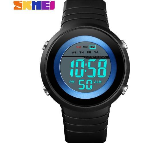 SKMEI Sport Watch Fashion Simple Design Men Watch Waterproof Light Display Alarm Clock Watches Montre Homme Digital Wristwatch