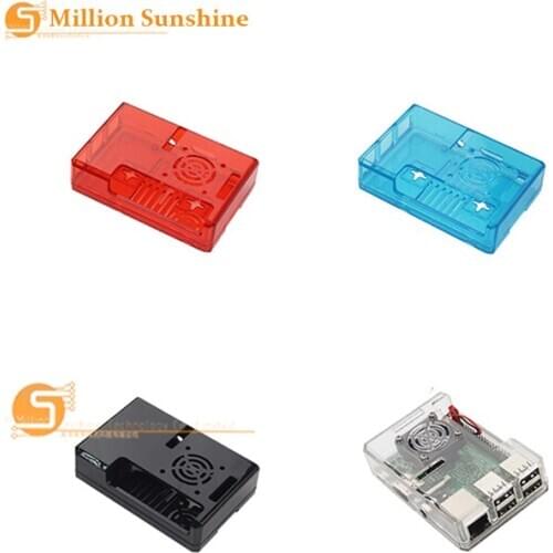 Raspberry PI 3 model B Case Cover Shell Enclosure ABS Plastic Box for Raspberry PI 2 Model B and Model B