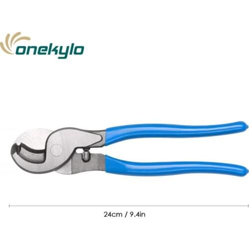 HJ-130 9.4inch Hand Cable Cutter Electric Wire Cable Wire Stripper Cutting Pliers Hand Tools