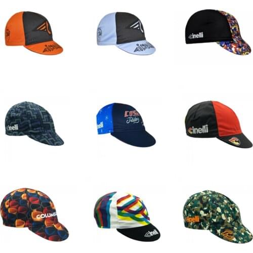 2021 Multi Types Men Women Cycling Headwear Cycling Caps Road Bicycle Mountain Bike Cycling hats Breathable quick dry bike hat