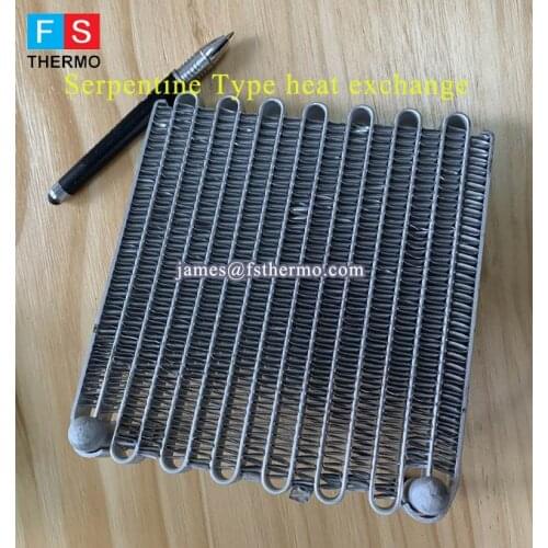 Micro conderser heat exchanger for mini cooling liquid water cooling chiller wine cooling