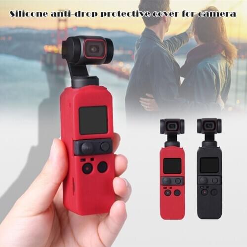 Soft Silicone Case Cover Housing Shell Skid-Proof Dust-Proof Damp-Proof Bump-Proof for Mini Camera In Stock