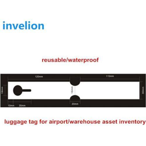 Airport luggage baggage parcel management uhf rfid tag can Printable / long range Rfid Tag hang For Luggage Tracking Solution