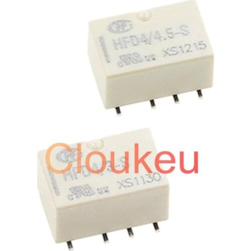 Relay HFD4-3 4.5 5 12 24-S SR 3V 4.5V 5V 12V 24V 2A 8pin