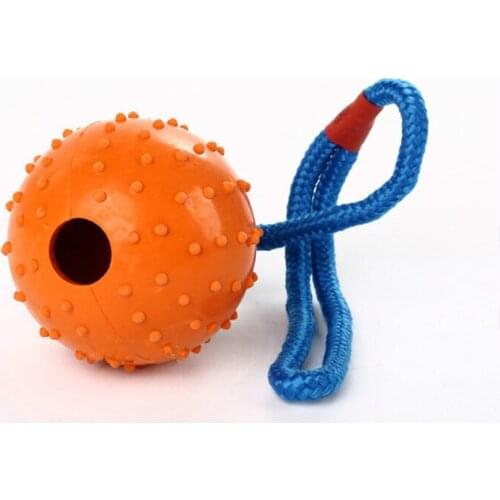 Rubber training ball classic rubber dog toy