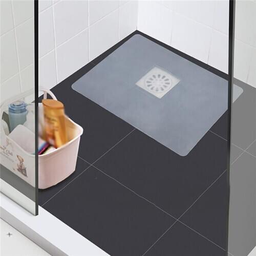 Silicone Floor Drain Deodorant Pad Toilet Floor Mat Bathroom Sewer Cover Water Stoppe Home Odor Proof Sink Accessory