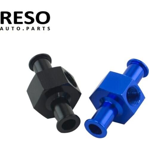 Universal Fuel Nitrous Pressure Gauge Adapter 3/8" Hose With 1/8" NPT Tee Port