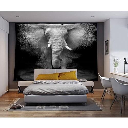 Bohemia Mandala Elephant Blankets Tapestry Wall Hanging Blanket Sunflower Dorm Home Decor Mandalas Beach Mat