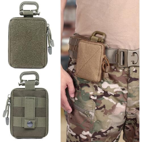 Military Tactical Accessories Bags Outdoor Molle Tool EDC Waist Bag Pouch Portable Hunting Camping Hiking Emergency Small Bags