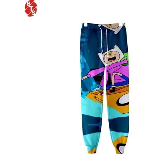 Adventure Time 3D Printed Jogger Pants Women/Men Fashon Casual Sweatpants 2019 Hot Sale Streetwear Trendy Long Pants